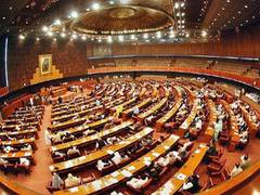 
      
      Ruckus in Pak National Assembly, Opposition shout 'Go Imran...
      
      