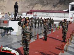 
      
      Fire &amp; Fury Corps celebrates 22nd raising day in Leh
      
      