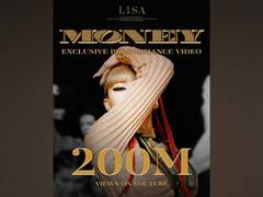 
      
      Lisa's 'MONEY' exclusive video hits 200 million views...
      
      