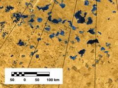 
      
      Titan's lakes can stratify like those on Earth
      
      
