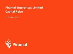 
      
      Piramal Enterprises approves raising of Rs 5,400 crore capital
      
      