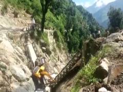
      
      Bridge collapses in Uttarakhand's Pithoragarh, 2 injured
      
      