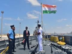 
    Indian Naval Ship Tabar reaches Alexandria, Egypt as part of overseas deployment
    