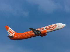 
      
      Boeing 737 MAX Jet departs on first round of test flights -...
      
      