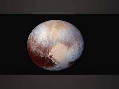 
      
      Pluto's mountains are snowcapped but not like Earth's
      
      