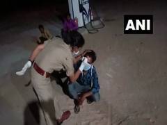 
      
      Police official who shamed a labourer in MP sent to Police Lines
      
      