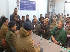 
      
      Days after Jamia violence, Delhi Police holds peace committee...
      
      