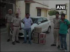 
      
      Rajasthan: 2 held,  five cartons of liquor seized
      
      