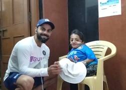 
      
      Virat Kohli meets special fan after emphatic win over Bangladesh
      
      