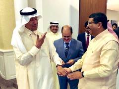 
      
      Pradhan meets Saudi counterpart, discusses boosting energy ties
      
      