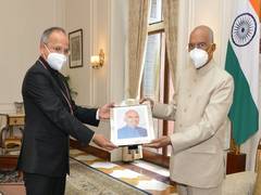 
      
      India's Ambassador-designate to Afghanistan calls on...
      
      