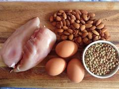 
      
      Balanced protein intake better for health
      
      