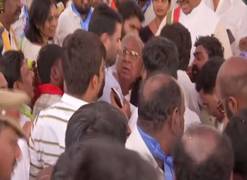 
      
      Telangana: Two Cong leaders get into scuffle during exam...
      
      