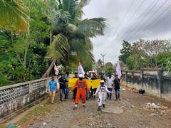 
      
      Puducherry: Residents perform astronaut moonwalk to highlight...
      
      