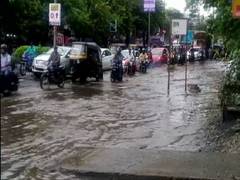 
      
      Heavy rains lash Pune, several areas waterlogged 
      
      