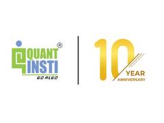 
      
      QuantInsti celebrates 10 years of serving quant traders globally
      
      