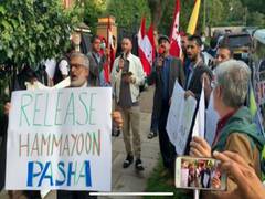 
      
      PoK activists hold protest in London on Pakistan Foreign...
      
      