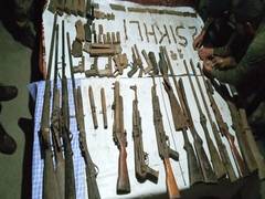 
      
      Huge cache of arms, ammunition recovered from Kokrajhar
      
      