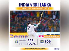 
      
      Ind Vs SL, 2nd Test (D/N): Visitors claw their way back but...
      
      