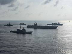 
      
      Ronald Reagan carrier strike group enters US 5th Fleet 
      
      