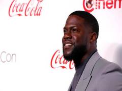 
      
      Month after car crash, Kevin Hart heads back to work 
      
      
