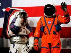 
      
      NASA unveils future moon spacesuits
      
      