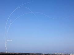 
      
      3 projectiles fired from Gaza towards Israel, 2 intercepted
      
      