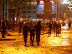 
      
      100 injured in clashes between protesters, riot police in Lebanon
      
      