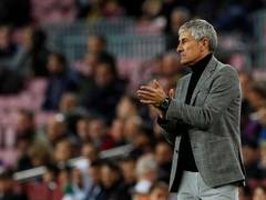 
      
      There's risk attached but I like smaller squad: Quique Setien
      
      