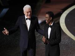 
      
      Chris Rock, Steve Martin take dig at Oscars during opening...
      
      