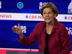 
      
      Democratic debate: Elizabeth Warren demands Bloomberg to...
      
      