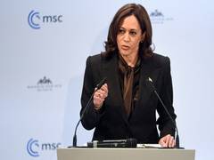 
      
      Kamala Harris warns that Russia's action in Ukraine threatens...
      
      