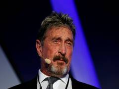 
      
      Antivirus entrepreneur John McAfee found dead in Spanish...
      
      