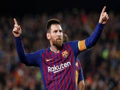 
      
      Messi shines as Barcelona thrash Liverpool
      
      