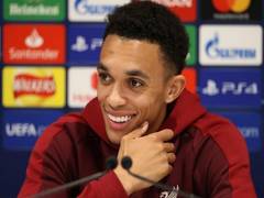
      
      Alexander-Arnold hopeful of reaching Champions League final
      
      