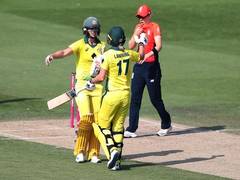 
      
      Women's Ashes: Australia defeat England in second T20I
      
      