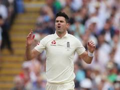 
      
      James Anderson out of second Ashes Test
      
      