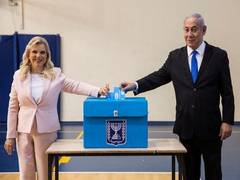 
      
      Snap polls underway in Israel 
      
      