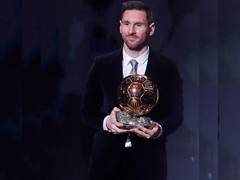 
      
      Lionel Messi to display Ballon d'Or award to fans before...
      
      