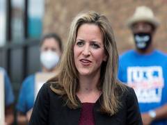 
      
      Armed protesters rally outside Michigan Secretary of State's...
      
      