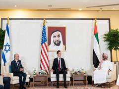 
      
      US, Israel and UAE say joint accord a 'courageous step'...
      
      