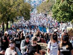 
      
      'Women's March' against Trump administration in Washington,...
      
      