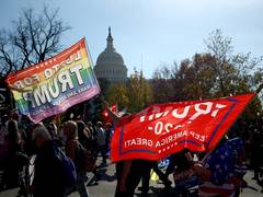 
      
      Thousands of Trump fans turn up at Washington DC demanding...
      
      