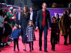 
      
      Royal kids George, Charlotte, Louis make red carpet debut
      
      