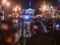 
      
      4 stabbed, 2 cops injured during clashes between Trump...
      
      
