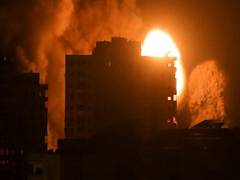 
      
      Israeli forces strike 9 rocket launch sites throughout Gaza
      
      
