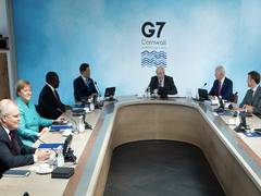 
      
      G7 leaders vow to promote shared values by calling out...
      
      