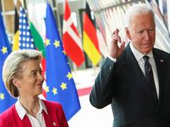
      
      US, EU pledge cooperation in approach against China for its...
      
      