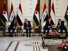 
      
      US welcomes visit of Jordanian, Egyptian leaders to Iraq 
      
      