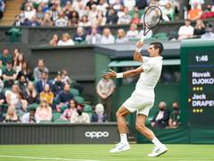 
      
      Wimbledon: Defending champion Djokovic fights back to beat...
      
      